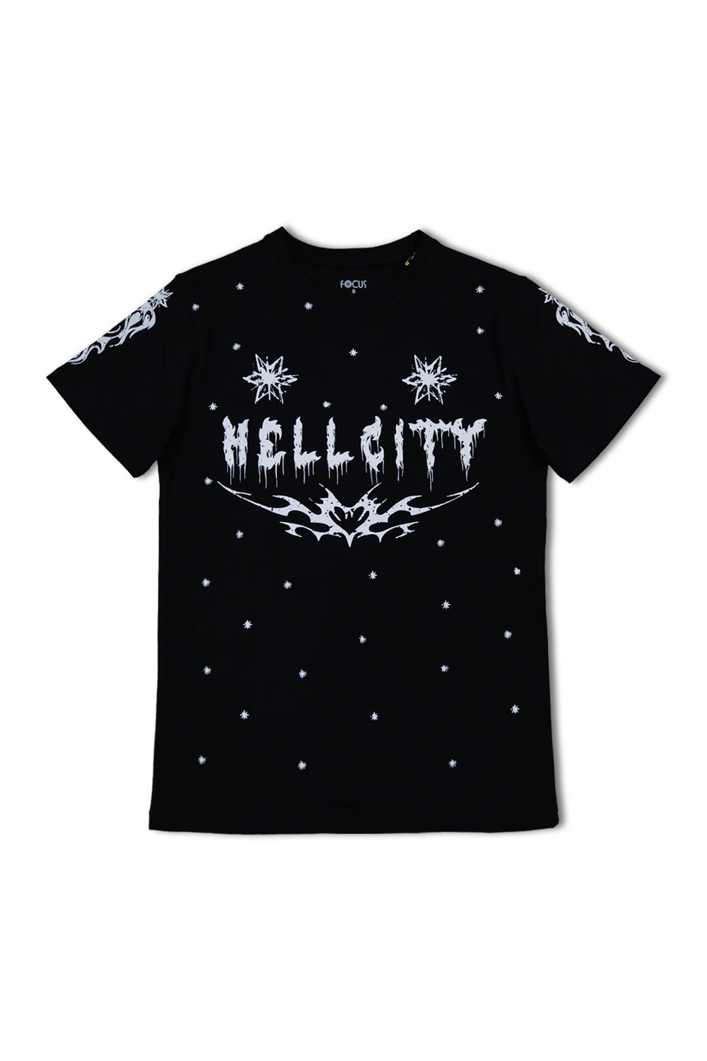 Focus Hell City Black T-Shirt