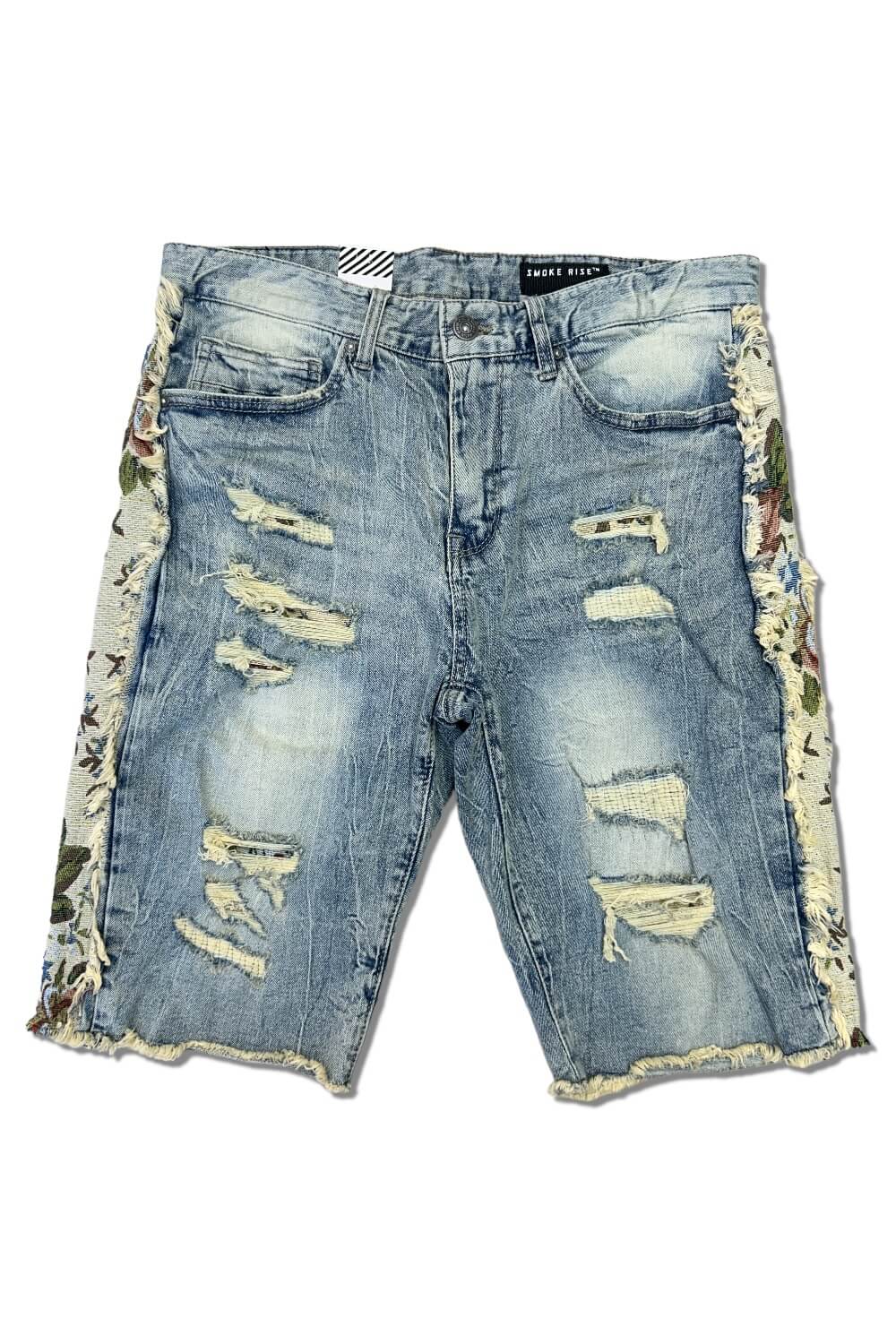 Smoke Rise - Tapestry Insert Shorts - Gladstone Blue