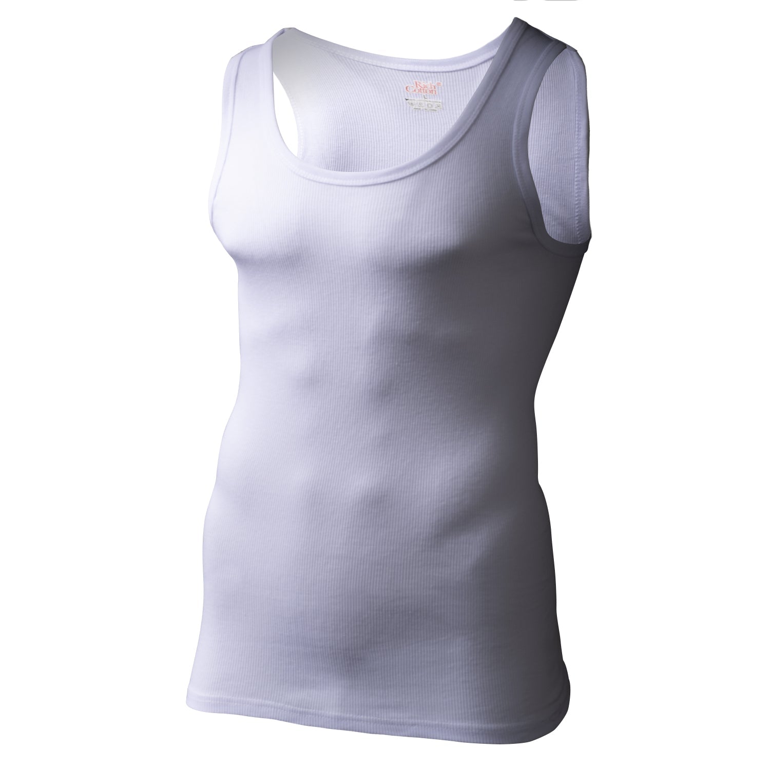 Rich Cotton Tank Top (White)