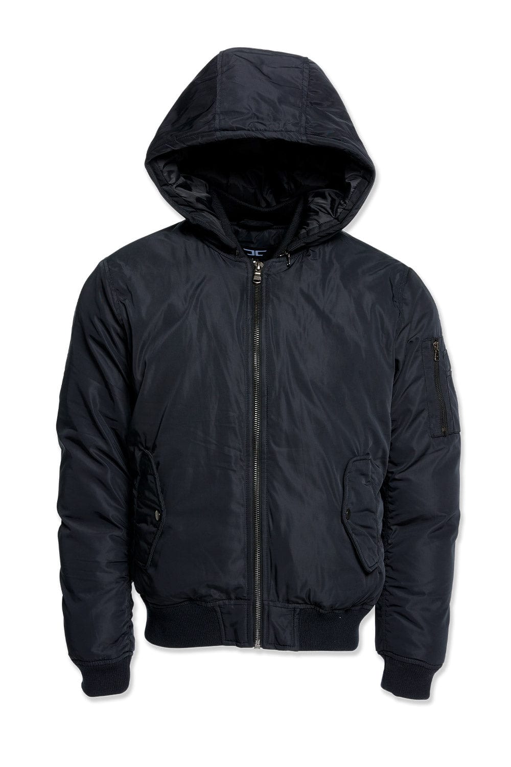 Jordan Craig Squadron Hooded Bomber Jacket (Black)