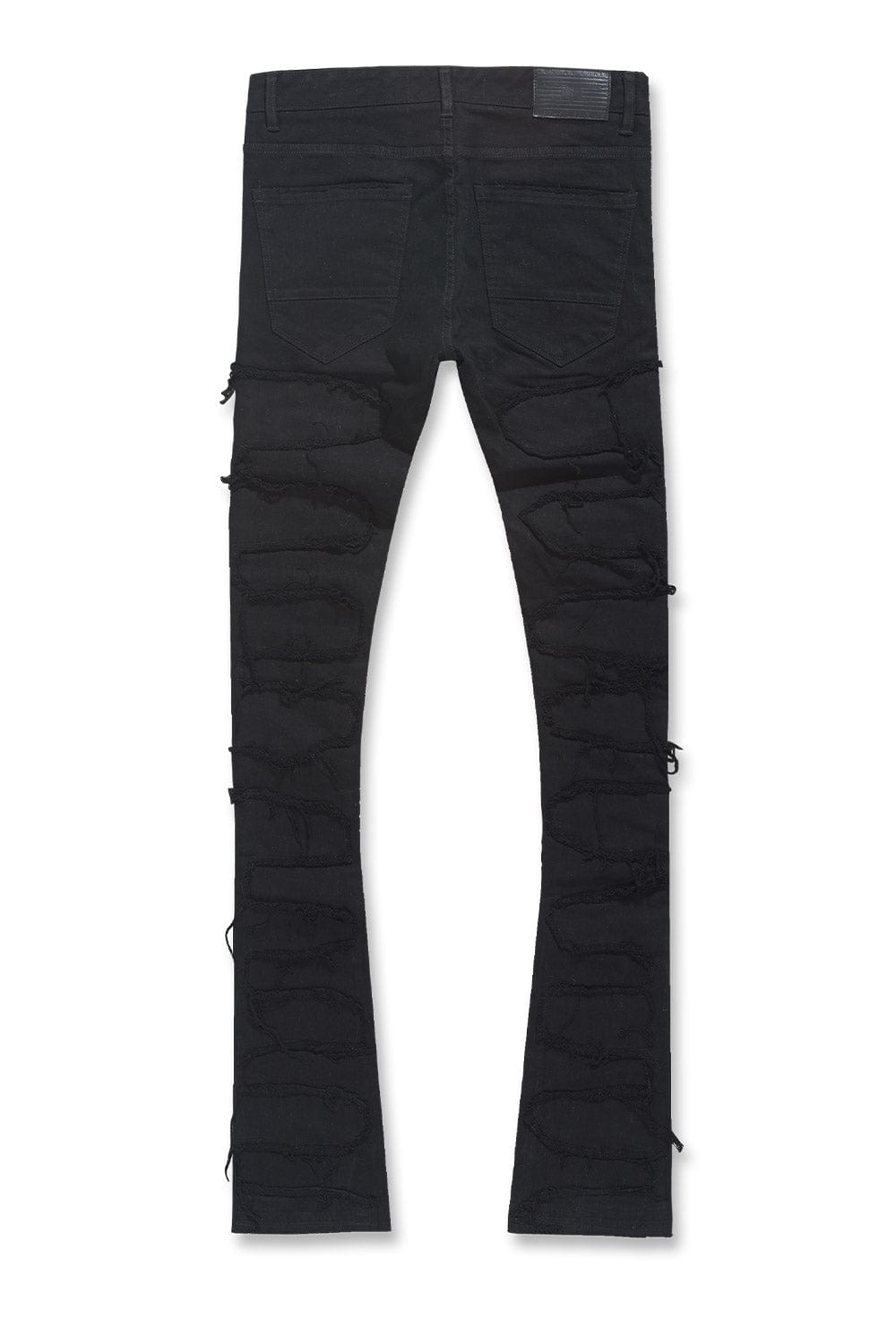 Jordan Craig Black Stacked Jeans