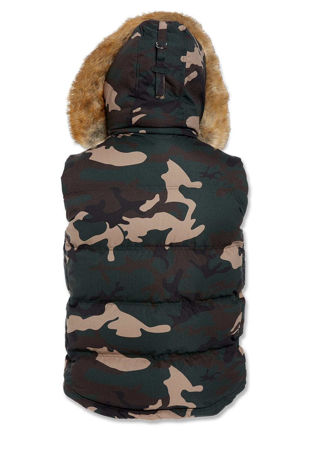Jordan Craig Yukon Fur Lined Puffer Vest (Woodland)