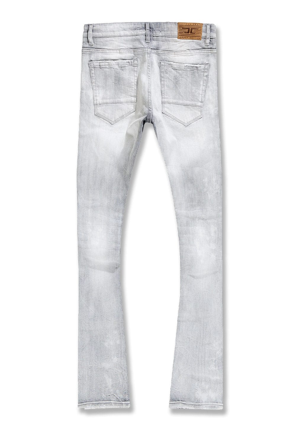 Jordan Craig Grey Stacked Jeans