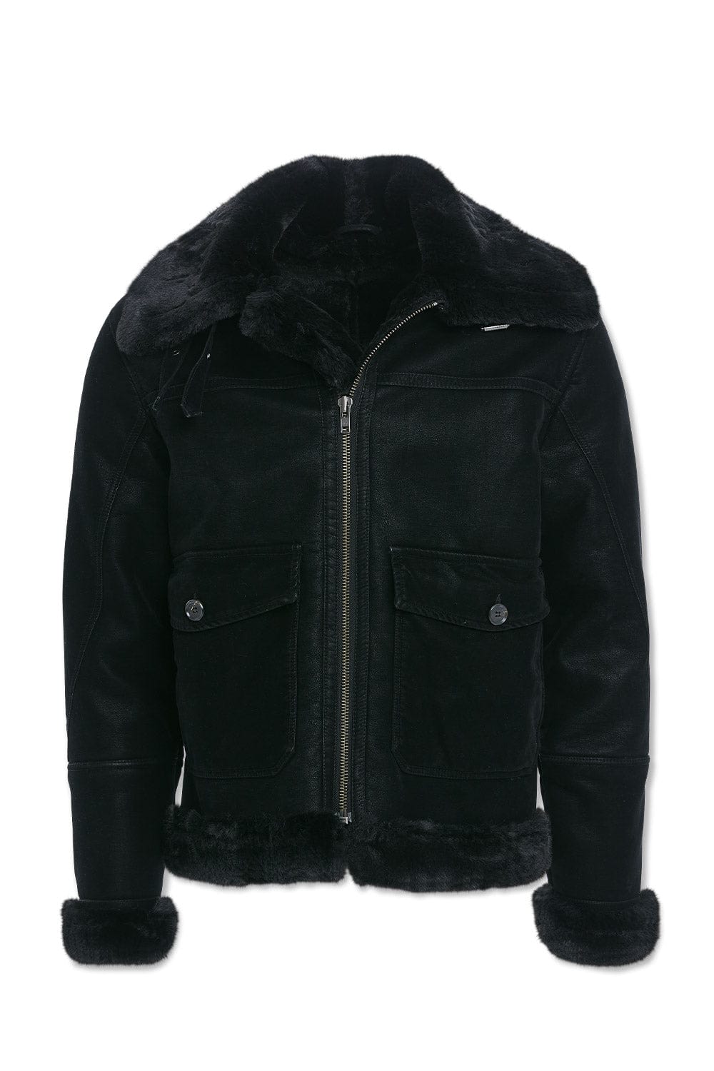 Jordan Craig Vienna Bomber Jacket (Black)