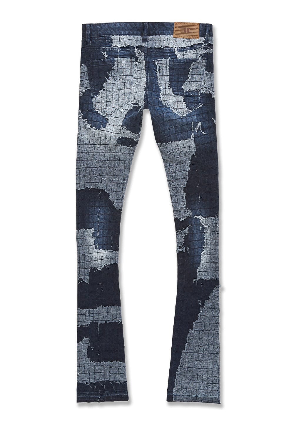 Jordan Craig Dark Blue Stacked Jeans