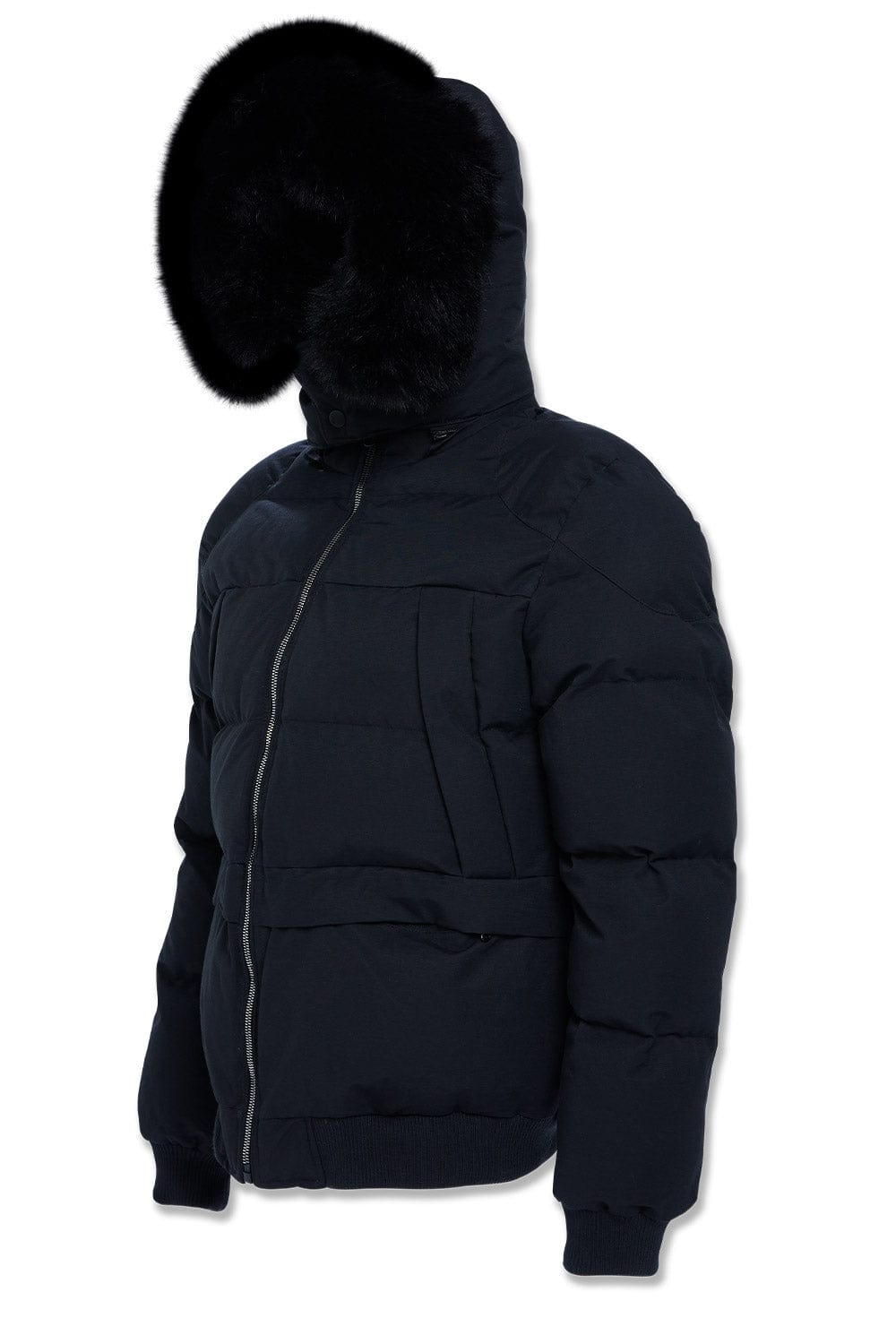 Jordan Craig Cross Bay Bomber Jacket (Noir)