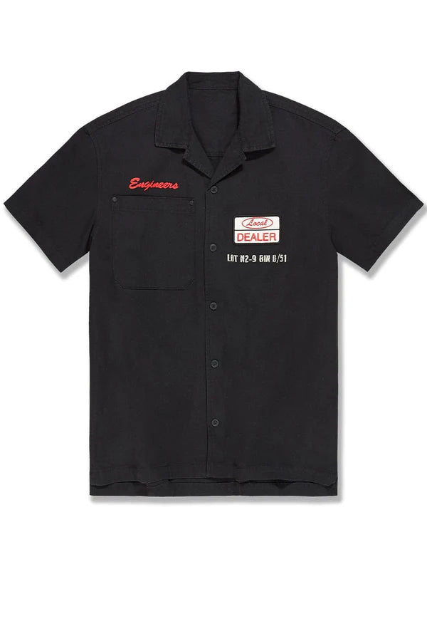 Jordan Craig-The Re-Up Mechanic Shirt -Black