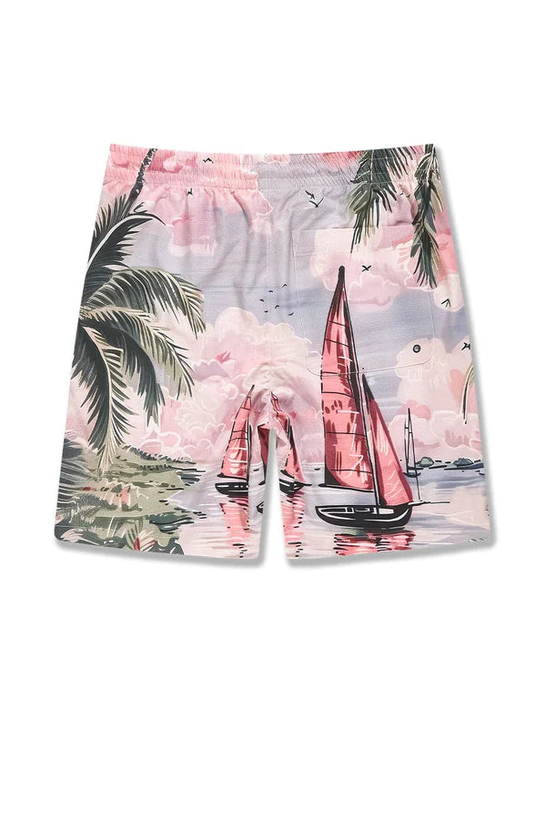 Jordan Craig -Retro - Wanderlust Party Shorts -Palm Beach