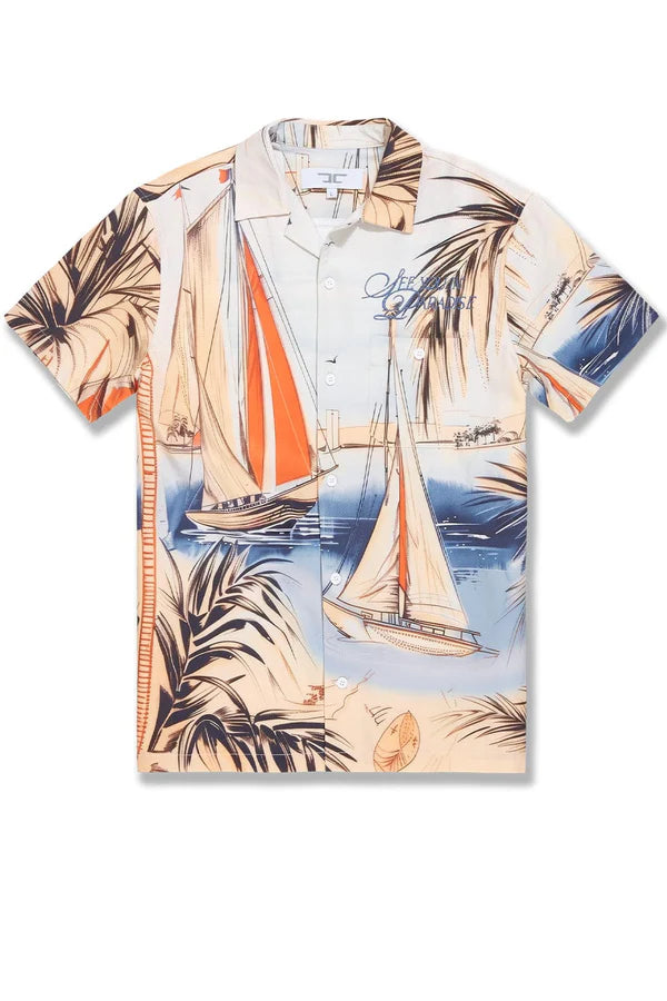 Jordan Craig-Wanderlust S/S Party Shirt -Lauderdale