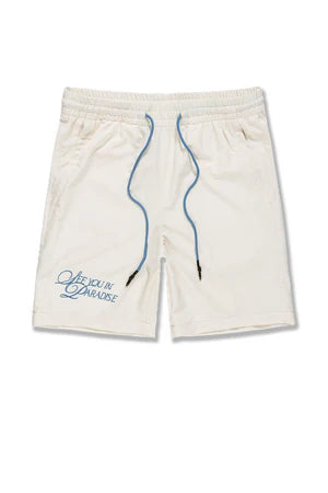 Jordan Craig - Retro - Oakland Shorts-Cream