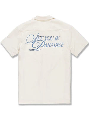 Jordan Craig-Oakland Mechanic S/S Shirt -Cream