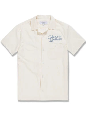 Jordan Craig-Oakland Mechanic S/S Shirt -Cream