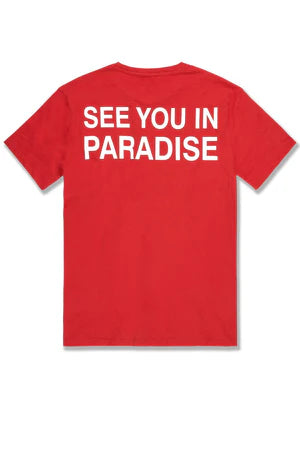 Jordan Craig - Paradise T-Shirt- Red