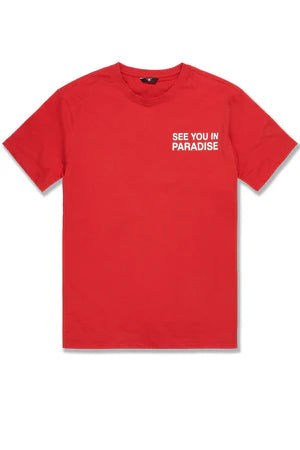 Jordan Craig - Paradise T-Shirt- Red