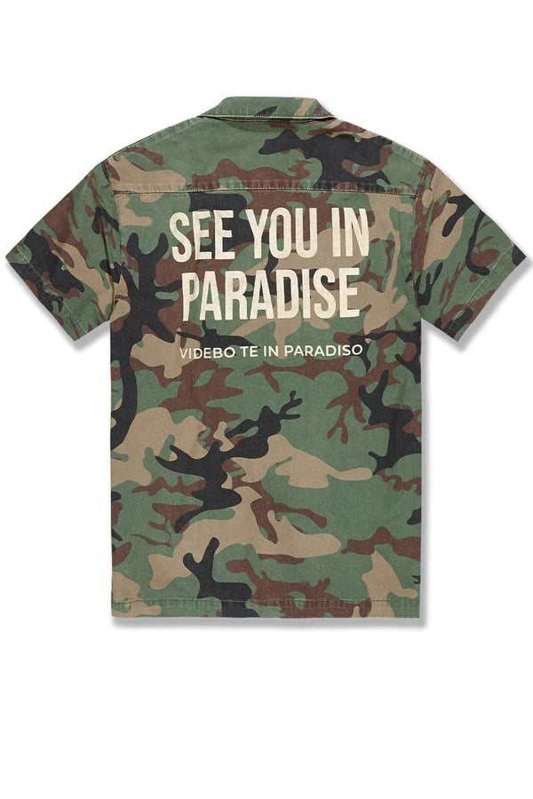 Jordan Craig-SYIP Vintage S/S Work Shirt -Vintage Camo