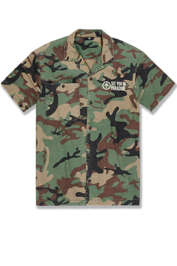 Jordan Craig-SYIP Vintage S/S Work Shirt -Vintage Camo