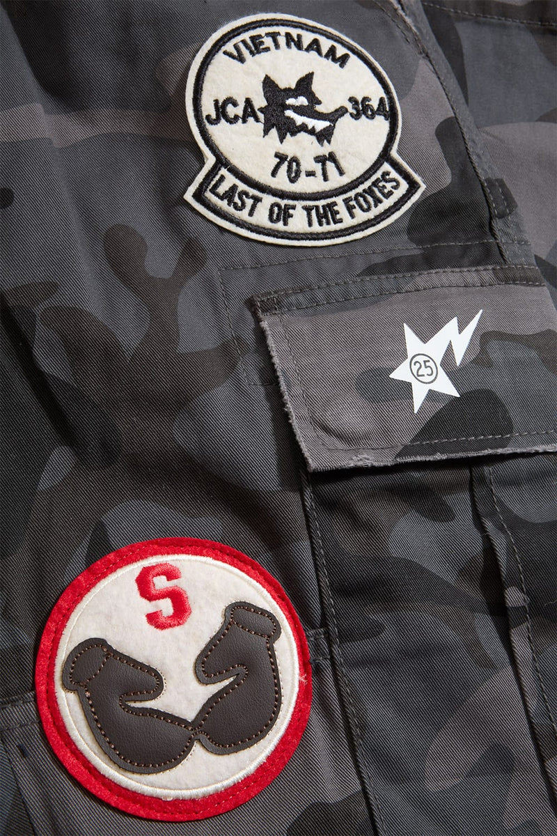 Jordan Craig - Xavier - Hellfire Cargo Pants - Black Camo