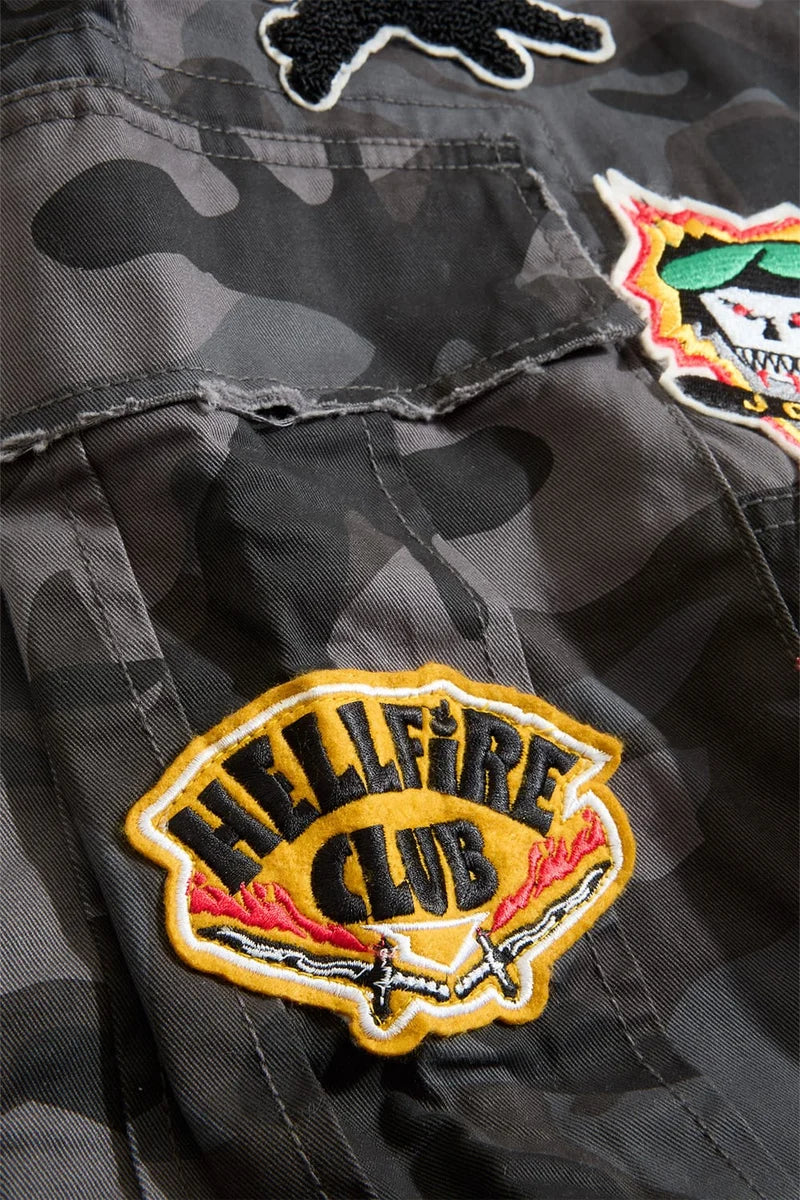 Jordan Craig - Xavier - Hellfire Cargo Pants - Black Camo