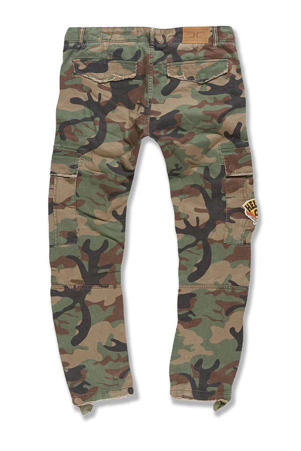 Xavier - Hellfire Cargo Pants -Vintage Camo Diary