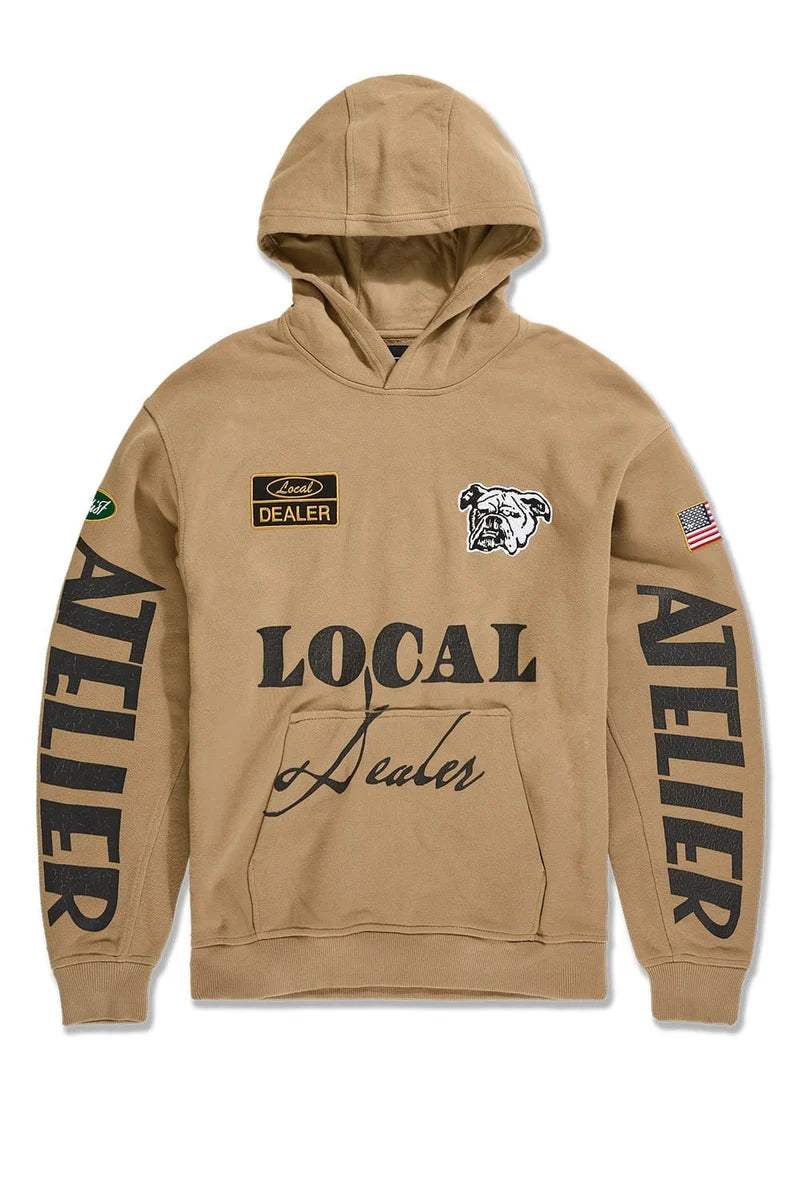 Jordan Craig - Atelier Pullover Hoodie - Khaki Stone