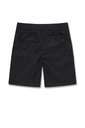 Jordan Craig - Retro - 5 Borough Mesh Shorts -Black