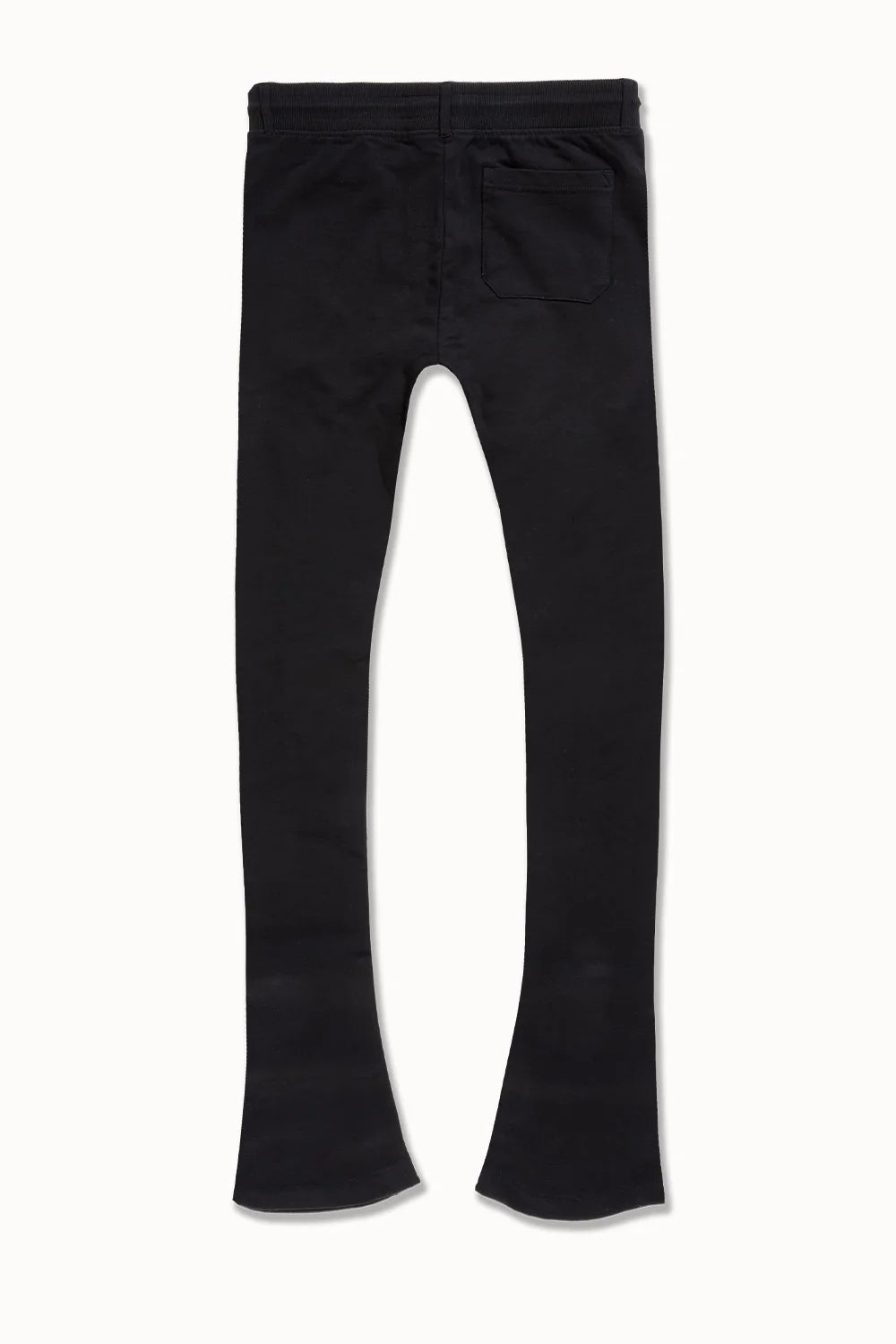 See you In Paradise -The Reaper Stacked Sweatpants -Jet Black