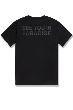Jordan Craig - Big Men's -Paradise Tonal T-Shirt- Black