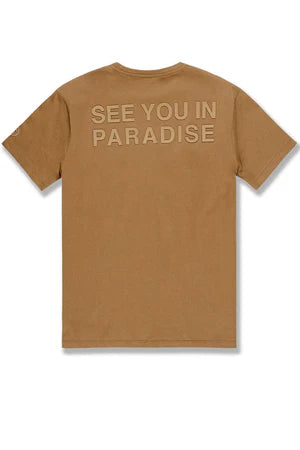 Jordan Craig - Paradise Tonal T-Shirt- Mocha