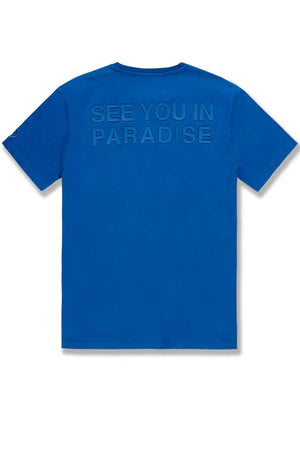 Jordan Craig - Paradise Tonal T-Shirt- Royal Blue