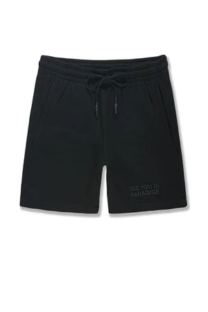 Jordan Craig - Retro - Paradise Tonal Shorts- Black