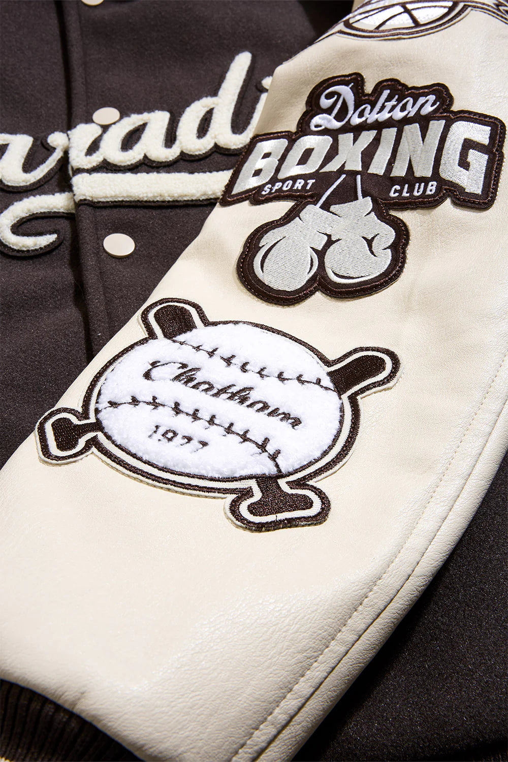 Paradise Team Varsity Jacket – Chocolate