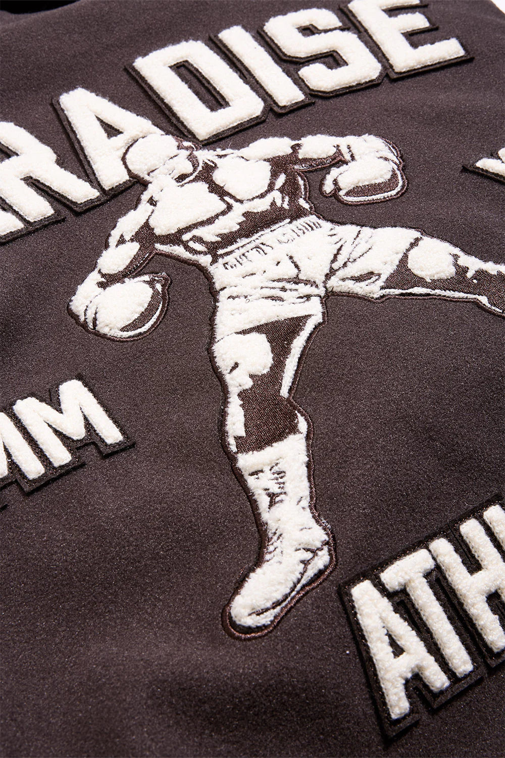 Paradise Team Varsity Jacket – Chocolate