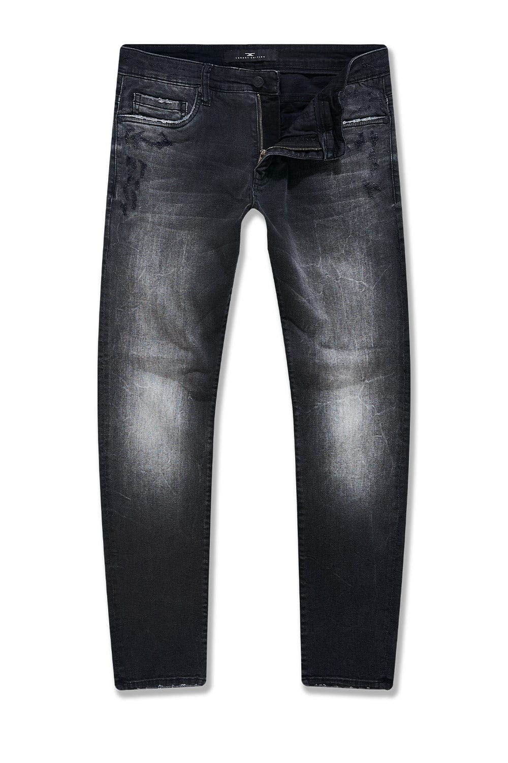 Jordan Craig Black Shadow Loose Fit Jeans