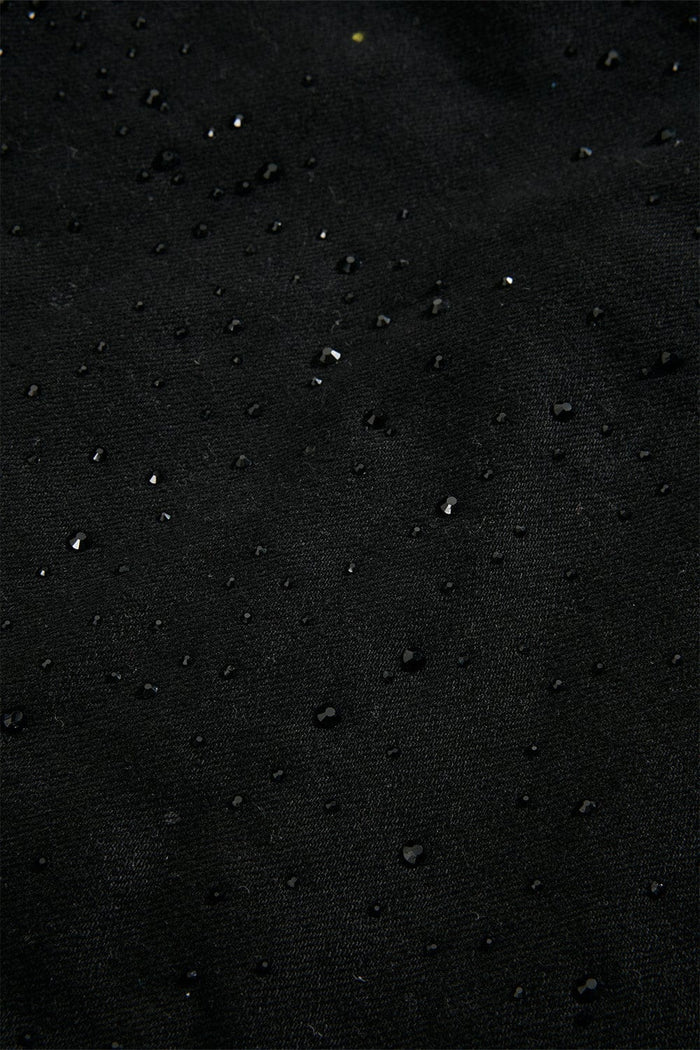 Magic City Denim Trucker Jacket -Jet Black