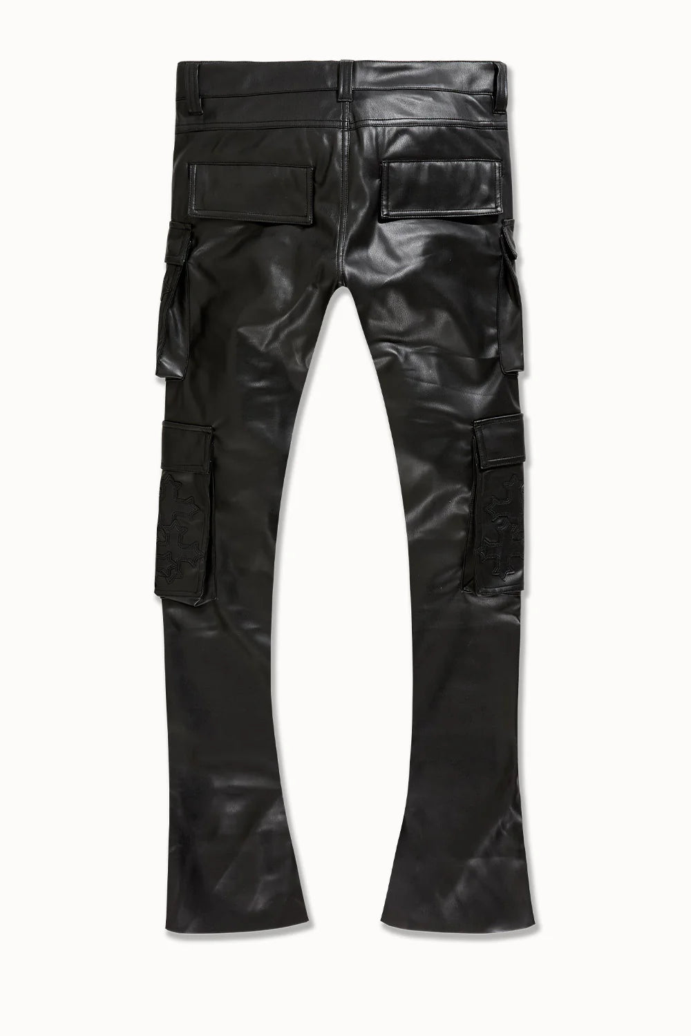 See You In Paradise – Skinny Stacked Eden Cargo Pants – Black