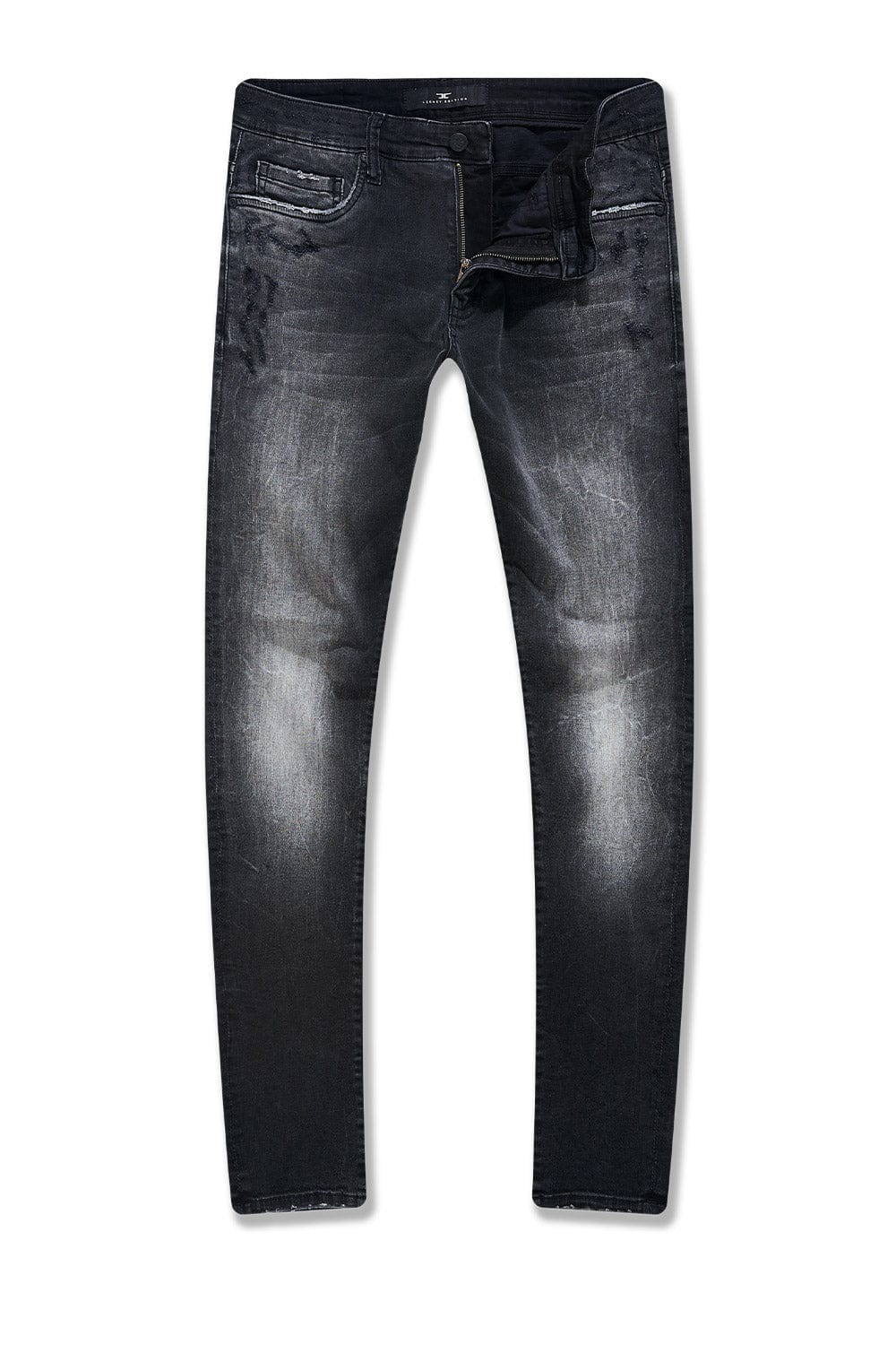 Jordan Craig Black Shadow Slim Fit Jeans