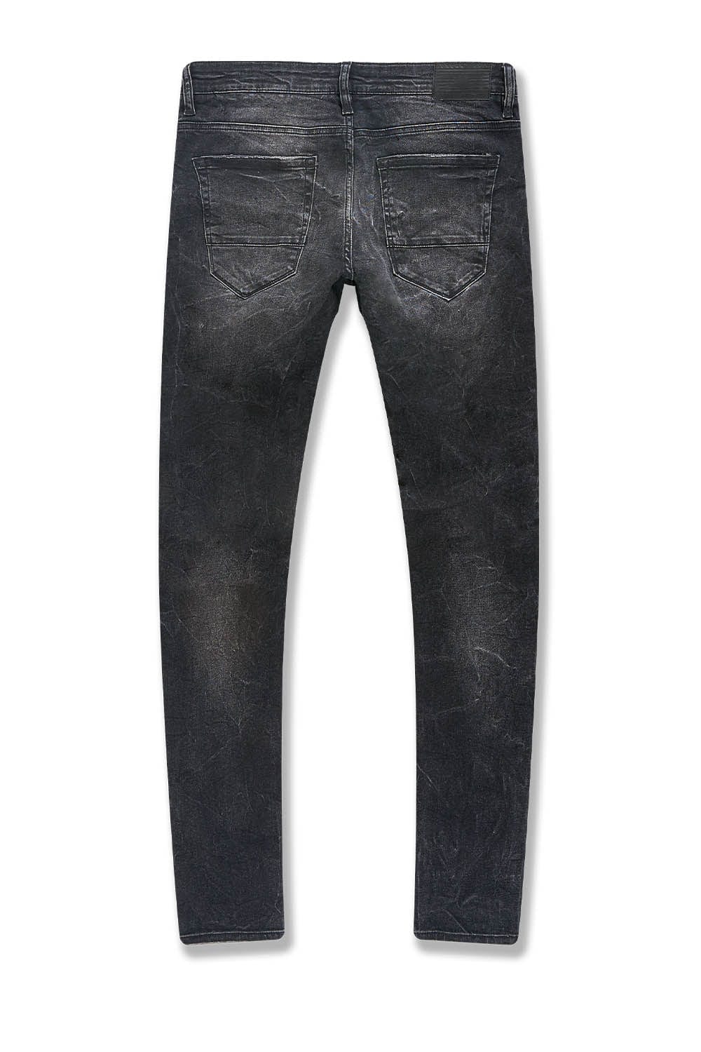 Jordan Craig Black Shadow Skinny Fit Jeans