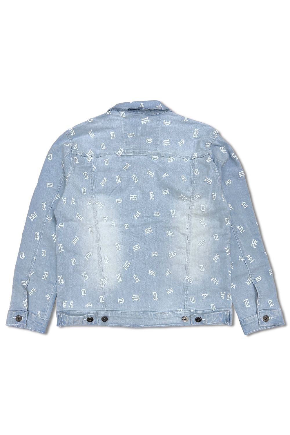 Focus Jean Set - Puzzled - Sky Blue