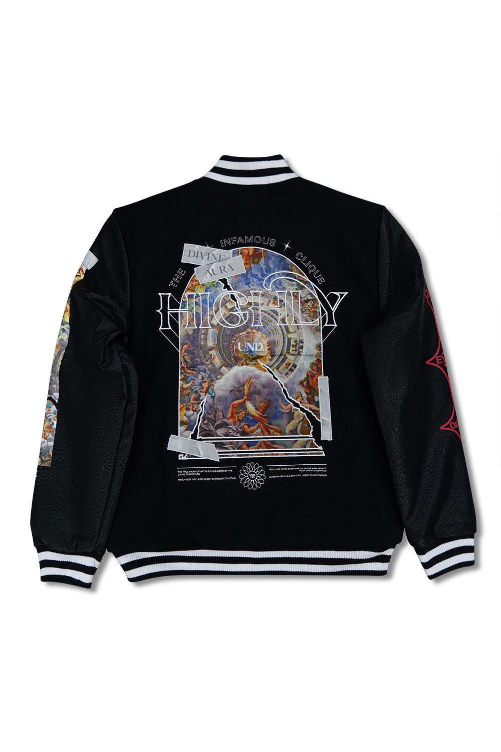 Undrtd -Highly United Varsity Jacket - Black