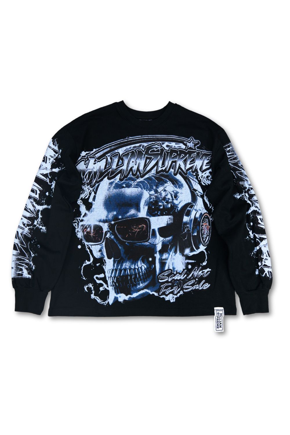 Millian Supreme Soul Not For Sale Long Sleeve Tee