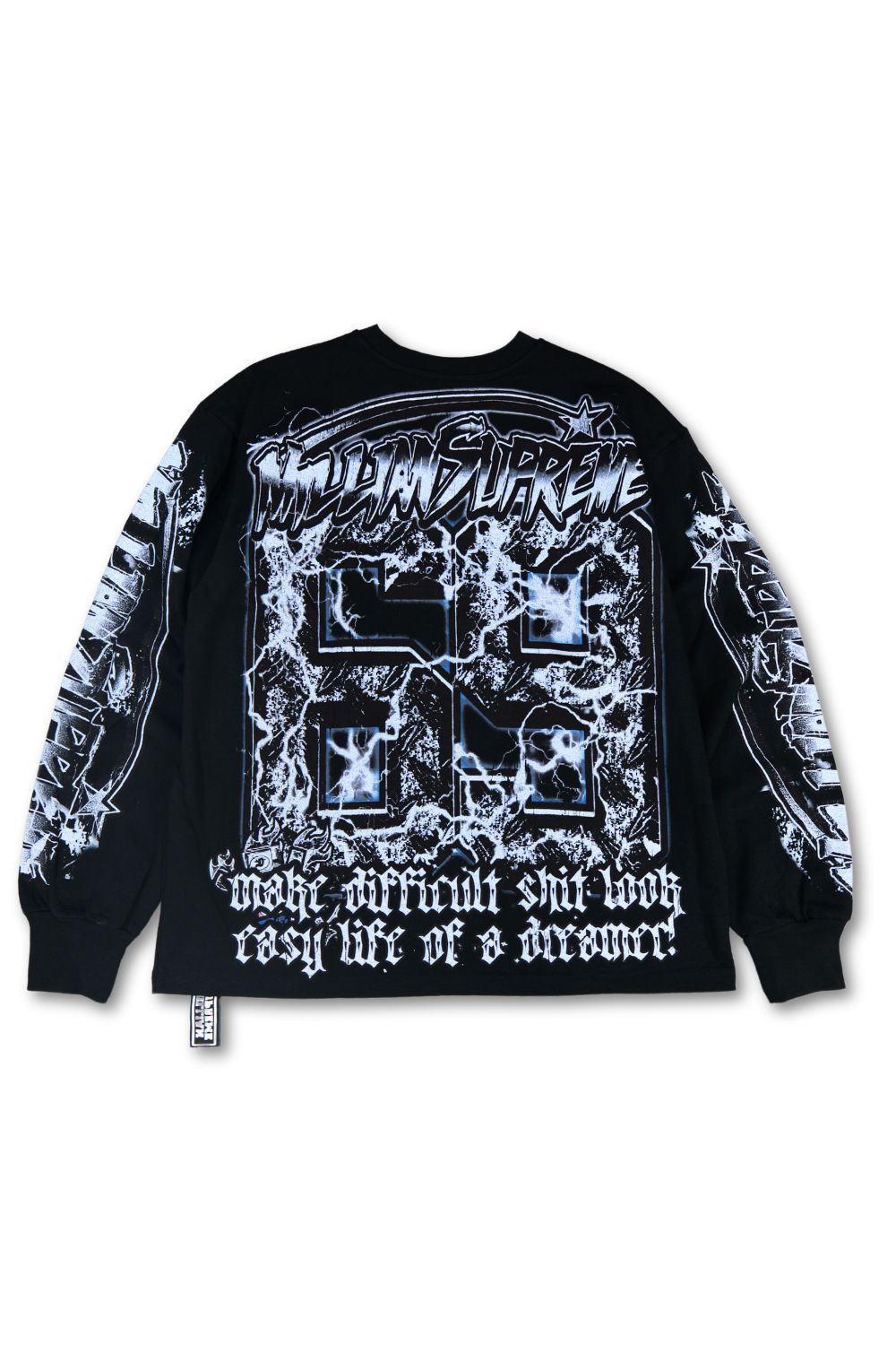Millian Supreme Soul Not For Sale Long Sleeve Tee