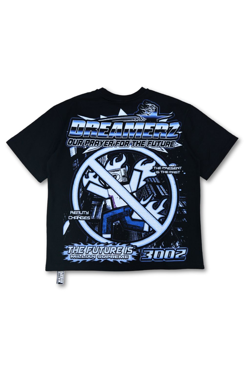 Dreamerz -Records Graphic T - Shirt -Black