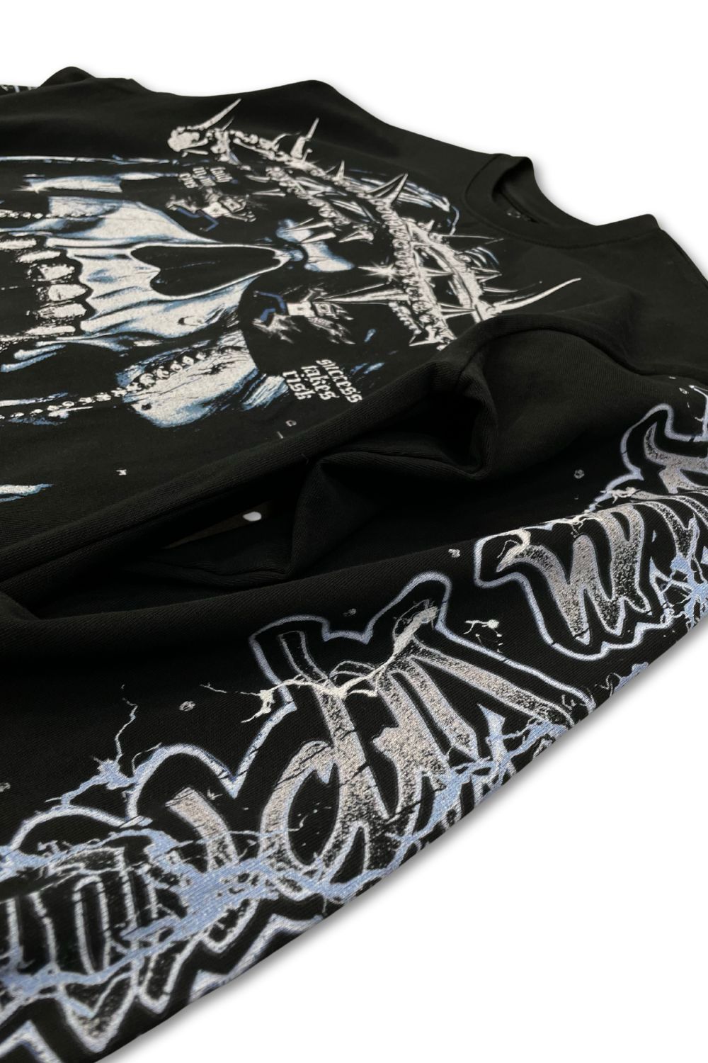 Millian Supreme Sacrifice It All Cropped Long Sleeve Tee