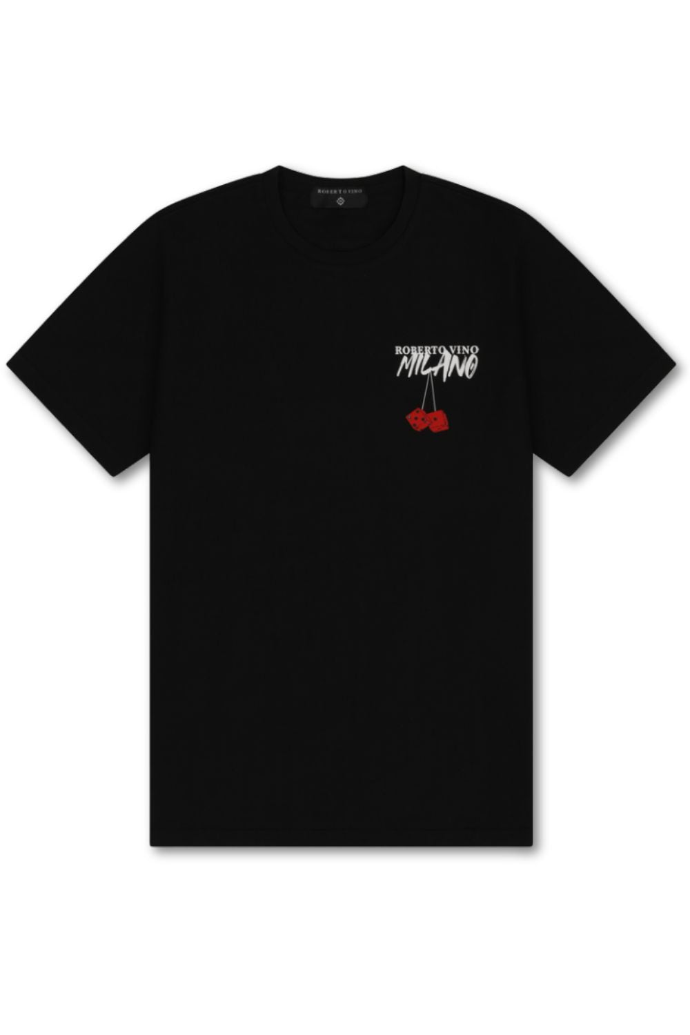 Roberto Vino Milano -Dice T - Shirt - Black