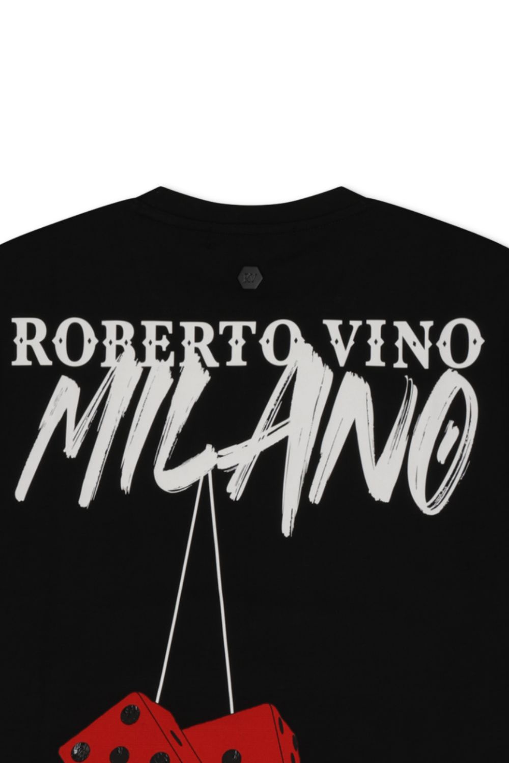 Roberto Vino Milano -Dice T - Shirt - Black