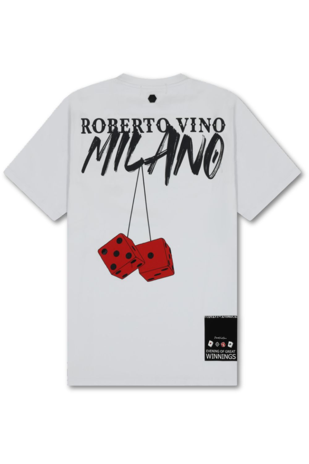 Roberto Vino Milano -Dice T - Shirt - White