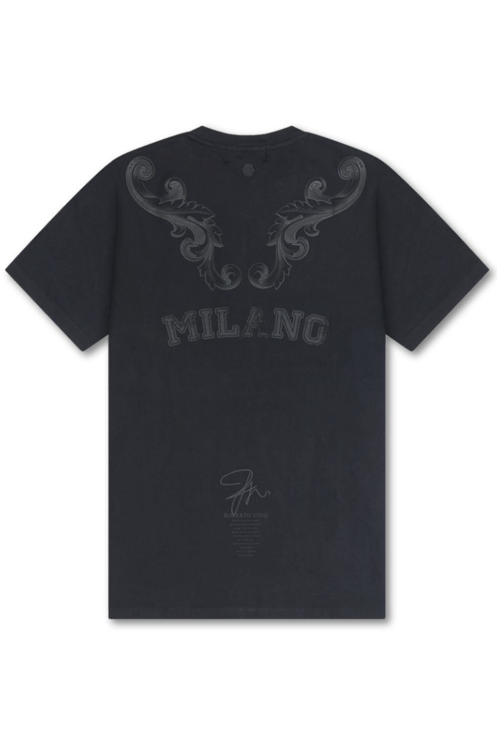 Roberto Vino Milano -Horns T - Shirt - Black