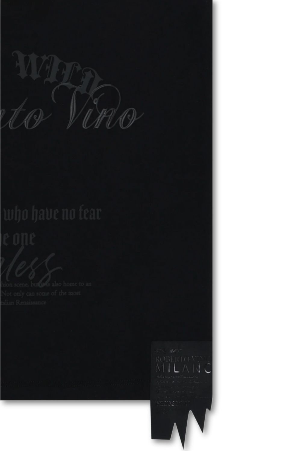 Roberto Vino Milano -Horns T - Shirt - Black