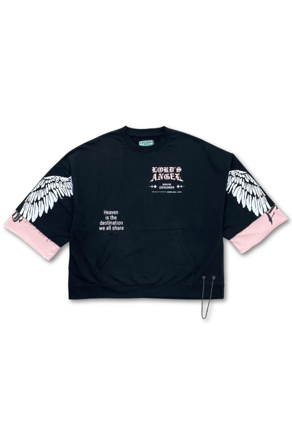 Genuine Lords Angel Cropped T - Shirt