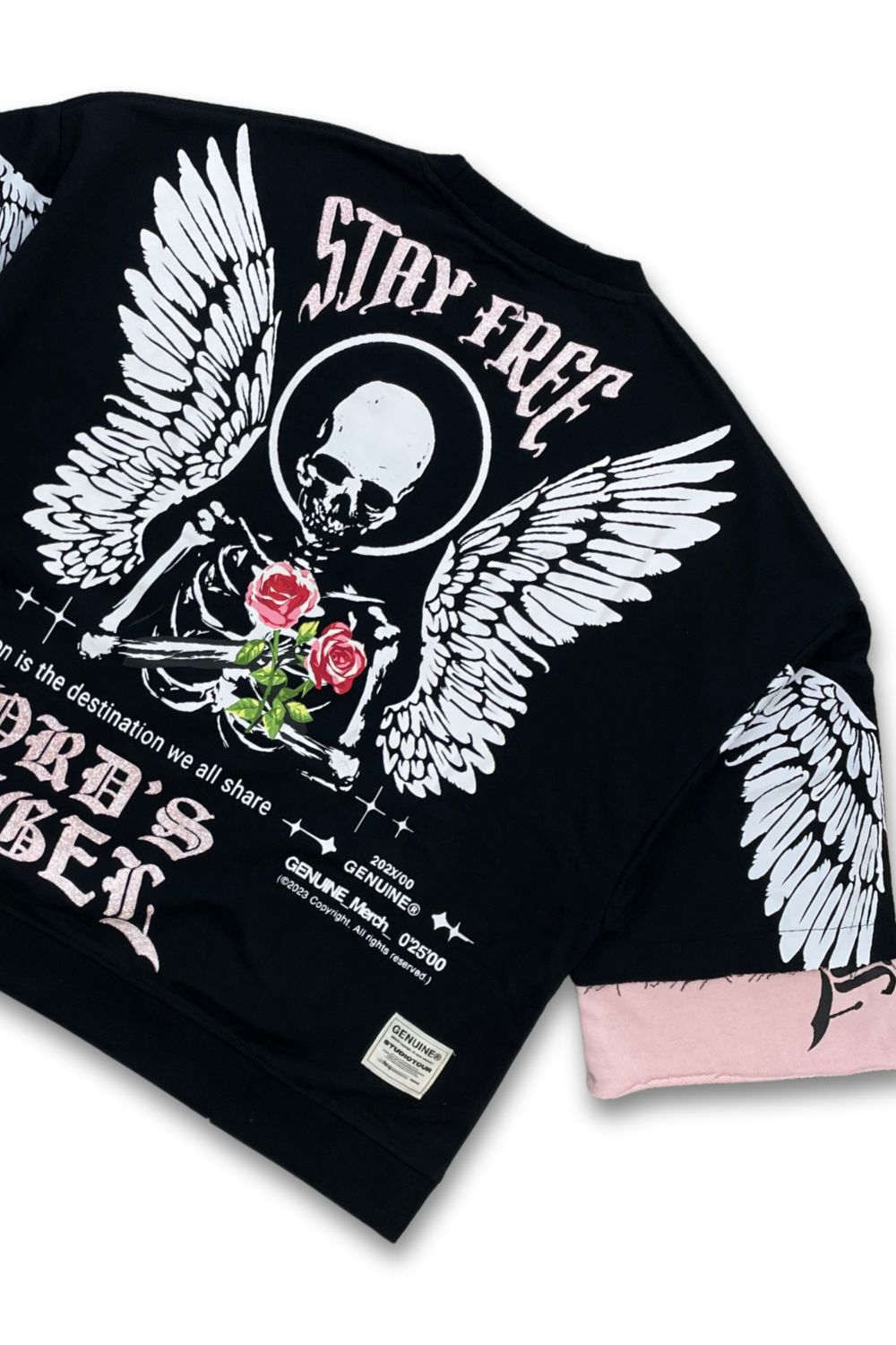 Genuine Lords Angel Cropped T - Shirt